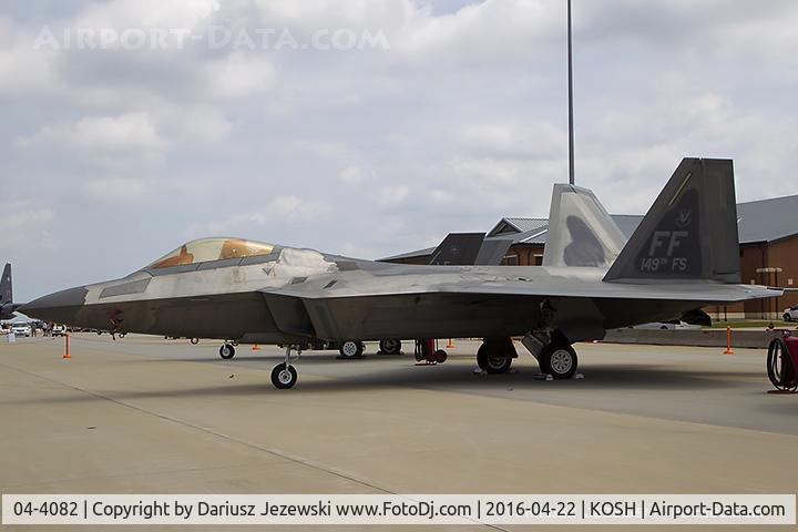 04-4082, 2004 Lockheed Martin F-22A Raptor C/N 4082, F-22 Raptor 04-4082 FF from 94th FS 