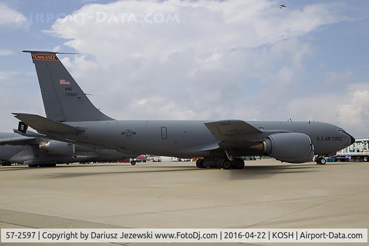 57-2597, 1957 Boeing KC-135R Stratotanker C/N 17733, KC-135R Stratotanker 57-2597  from 151st ARS 134th ARW McGhee Tyson ANGB, TN