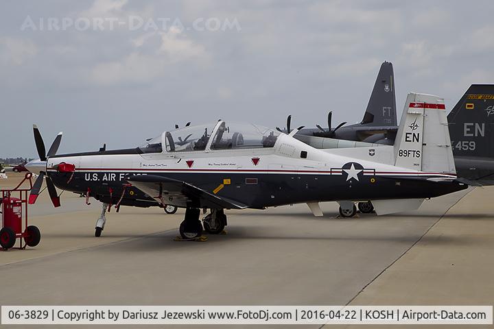 06-3829, 2006 Raytheon T-6A Texan II C/N PT-384, T-6A Texan II 06-3829 EN from 89th FTS 