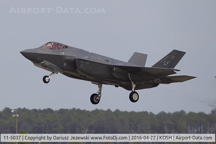 11-5037, 2011 Lockheed Martin F-35A Lightning II C/N AF-48, F-35A Lightning II 11-5037 LF from 61st FS 