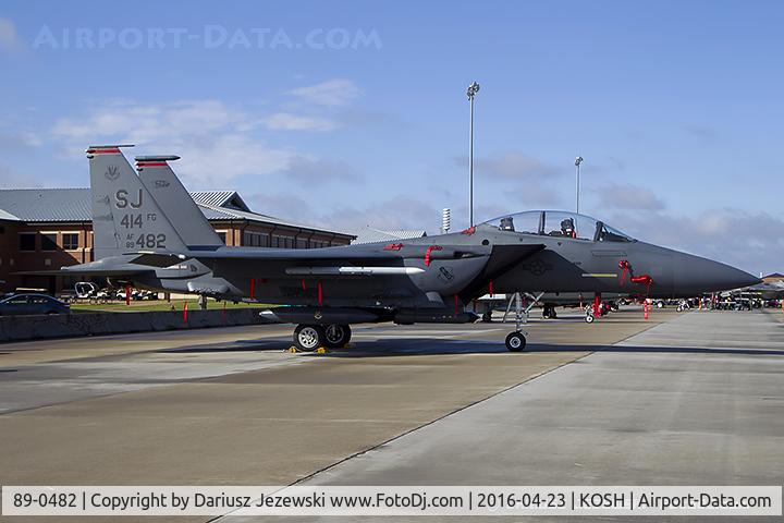 89-0482, 1989 McDonnell Douglas F-15E Strike Eagle C/N 1129/E104, F-15E Strike Eagle 89-0482 SJ from 333rd FS 