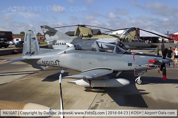 N610AT, 2009 Beechcraft AT-6 Wolverine C/N AT-1, Beechcraft AT-6 Wolverine  C/N AT-1, N610AT