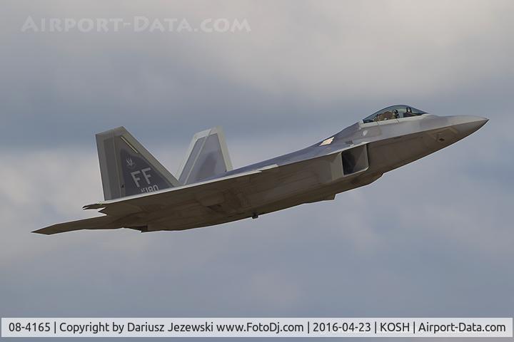 08-4165, Lockheed Martin F-22A Raptor C/N 4165, F-22 Raptor 08-4165 FF from 27th FS 
