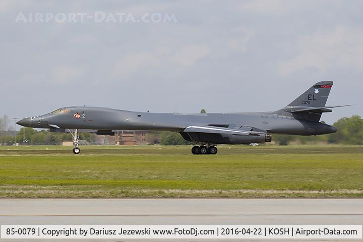 85-0079, 1985 Rockwell B-1B Lancer C/N 39, B-1B Lancer 85-0079 EL from 34th BS 