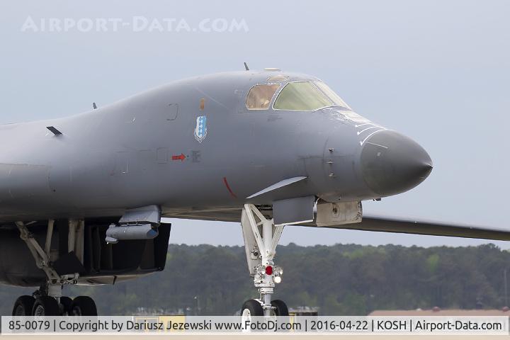 85-0079, 1985 Rockwell B-1B Lancer C/N 39, B-1B Lancer 85-0079 EL from 34th BS 