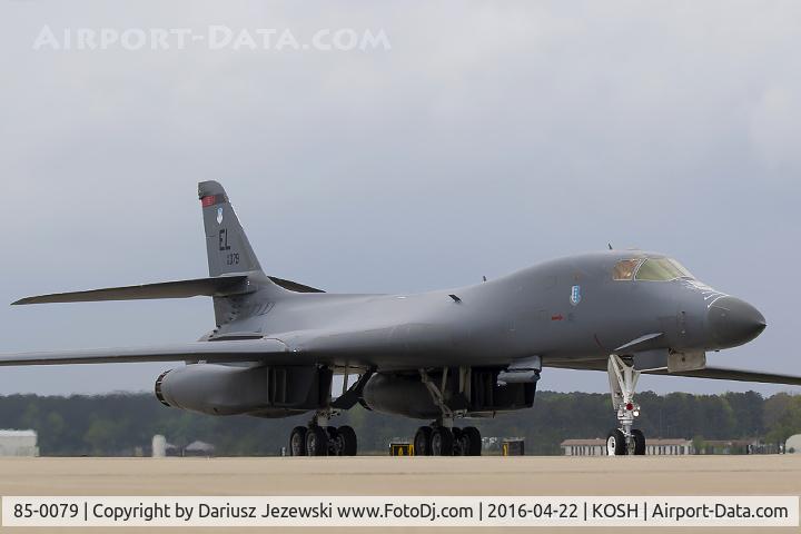 85-0079, 1985 Rockwell B-1B Lancer C/N 39, B-1B Lancer 85-0079 EL from 34th BS 