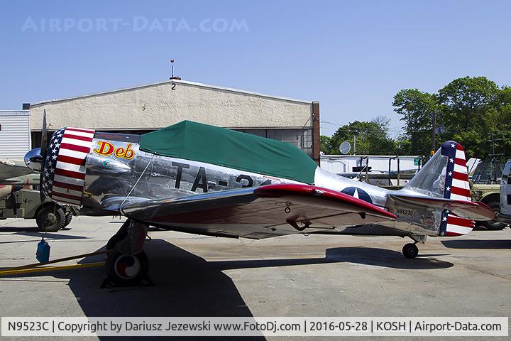 N9523C, 1943 North American SNJ-4 Texan C/N 88-12349, North American AT-6C Texan 