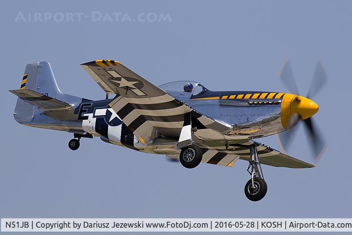 N51JB, 1944 North American P-51D Mustang C/N 122-39488, North American P-51D Mustang 