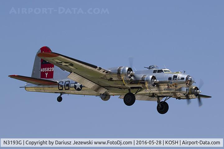 N3193G, 1944 Boeing B-17G Flying Fortress C/N 77255, Boeing B-17G Flying Fortress 