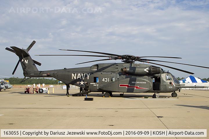 163055, Sikorsky MH-53E Sea Dragon C/N 65549, MH-53E 163055 AN-421 from HM-12 