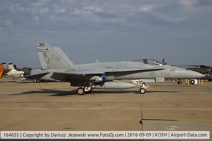 164655, 1992 McDonnell Douglas F/A-18C Hornet C/N 1082/C279, F/A-18C Hornet 164655 AF-01 from VFC-12 