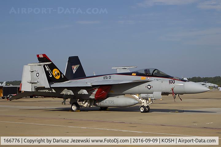 166776, Boeing F/A-18E Super Hornet C/N E122, F/A-18E Super Hornet 166776 AJ-100 from VFA-31 