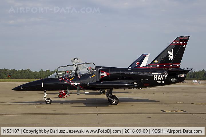 N55107, 1984 Aero L-39C Albatros C/N 433136, Aero Vodochody L-39 Albatros  C/N 433136, N55107