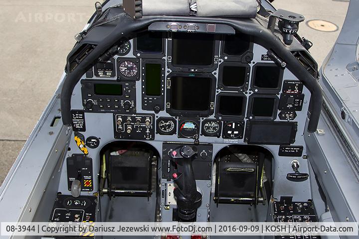 08-3944, 2008 Raytheon T-6A Texan II C/N PT-503, Cockpit of T-6A Texan II 08-3944