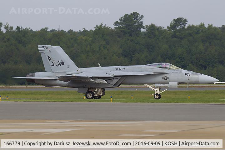 166779, 2006 Boeing F/A-18E Super Hornet C/N E125, F/A-18E Super Hornet 166779 AJ-103 from VFA-31 
