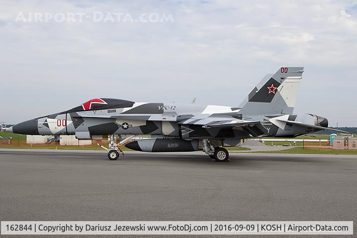 162844, McDonnell Douglas F/A-18A+ Hornet C/N 367/A307, F/A-18A Hornet 162844 AF-00 from VFC-12 