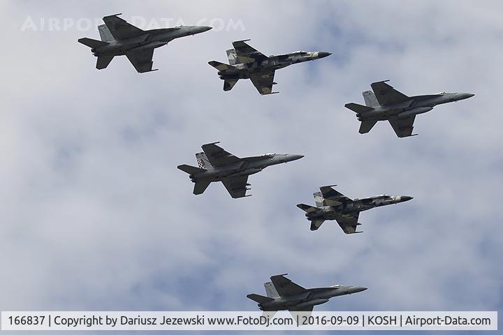 166837, Boeing F/A-18E Super Hornet C/N E156, F/A-18E Super Hornet 166837 AB-407 from VFA-81 