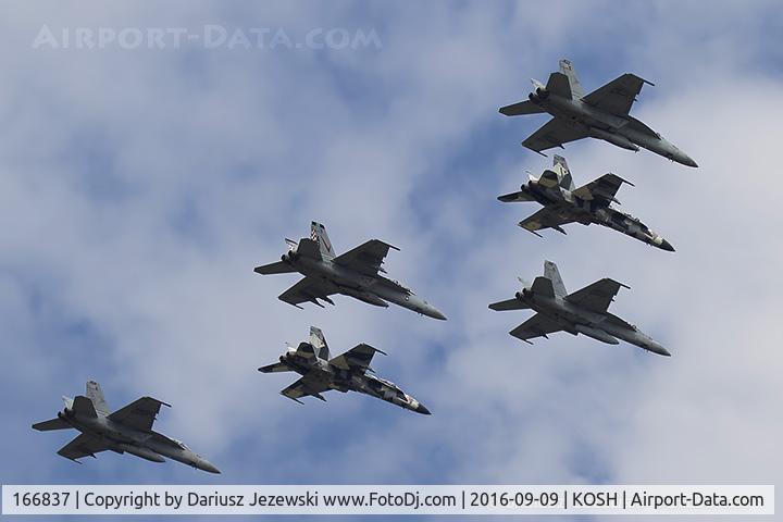 166837, Boeing F/A-18E Super Hornet C/N E156, F/A-18E Super Hornet 166837 AB-407 from VFA-81 