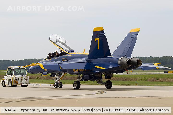 163464, 1988 McDonnell Douglas F/A-18D Hornet C/N 685/D010, F/A-18D Hornet 163464  from Blue Angels Demo Team  NAS Pensacola, FL
