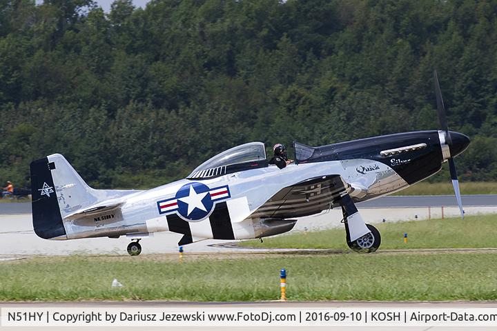 N51HY, 1944 North American P-51D Mustang C/N 124-48192, North American P-51D Mustang 