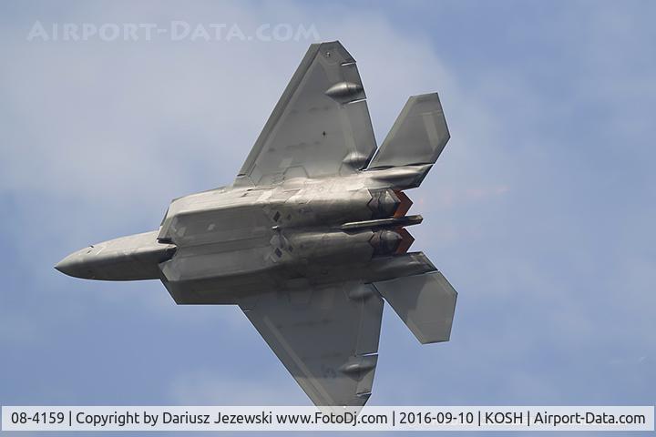 08-4159, Lockheed Martin F-22A Raptor C/N 4159, F-22 Raptor 08-4159 FF from 27th FS 