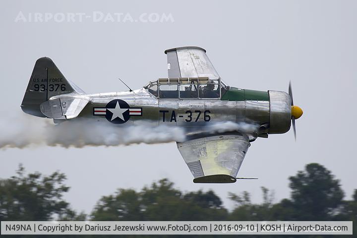N49NA, 1949 North American T-6G Texan C/N 168-490, North American T-6G Texan  C/N 168-490, N49NA
