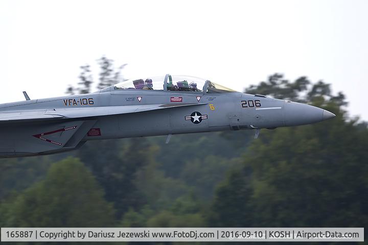 165887, Boeing F/A-18F Super Hornet C/N F047, F/A-18F Super Hornet 165887 AD-206 from VFA-106 