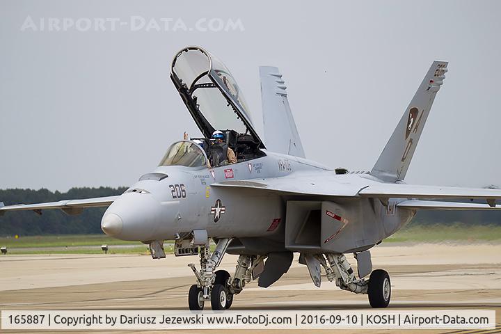 165887, Boeing F/A-18F Super Hornet C/N F047, F/A-18F Super Hornet 165887 AD-206 from VFA-106 