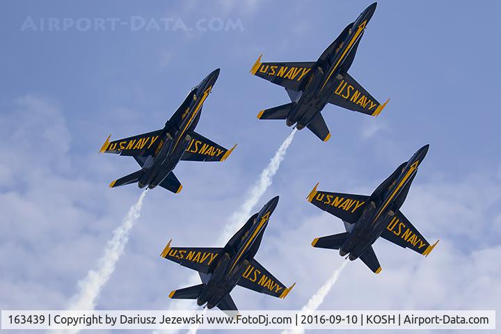 163439, 1987 McDonnell Douglas F/A-18C Hornet C/N 0639/C011, F/A-18C Hornet 163439  from Blue Angels Demo Team  NAS Pensacola, FL