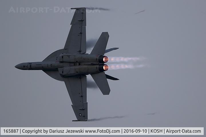 165887, Boeing F/A-18F Super Hornet C/N F047, U.S. Navy F/A-18 Super Hornet performing afterburner flyovers - F/A-18F Super Hornet 165887 AD-206 from VFA-106