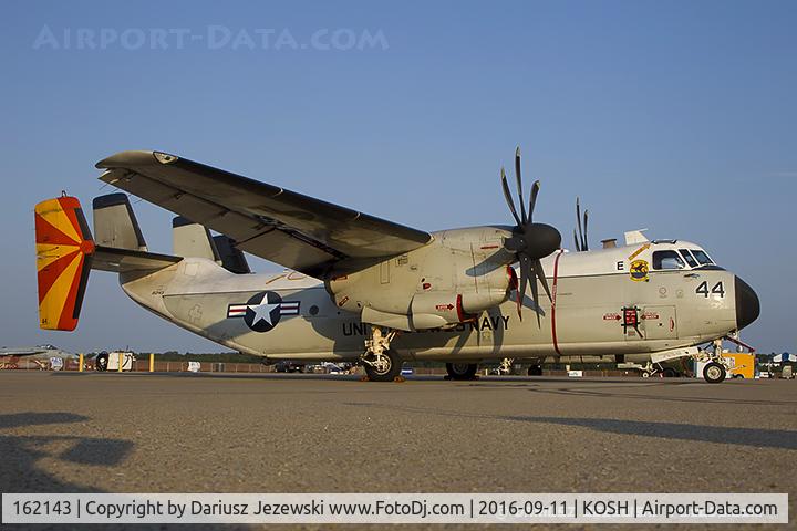 162143, 1985 Grumman C-2A Greyhound C/N 23, C-2A Greyhound 162143 44 from VRC-40 