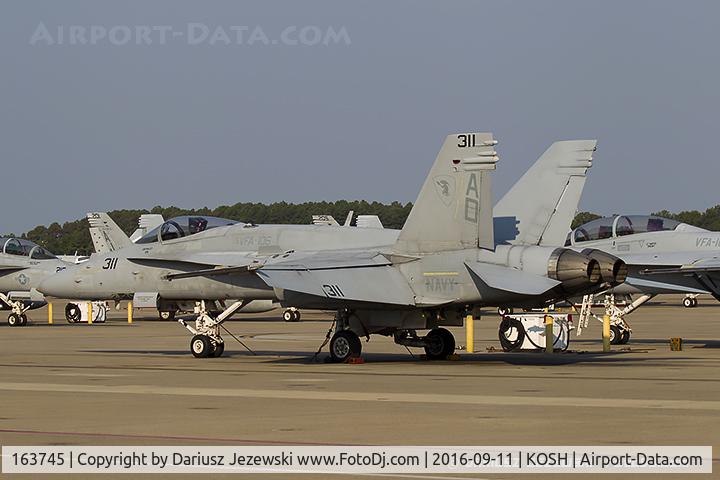 163745, 1989 McDonnell Douglas F/A-18C Hornet C/N 0817/C104, F/A-18C Hornet 163745 AD-311 from VFA-106 