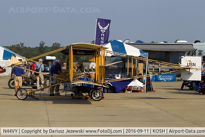 N44VY, Curtiss D Pusher Replica C/N 01BC, Ely-Curtiss  C/N 01BC, NX44VY