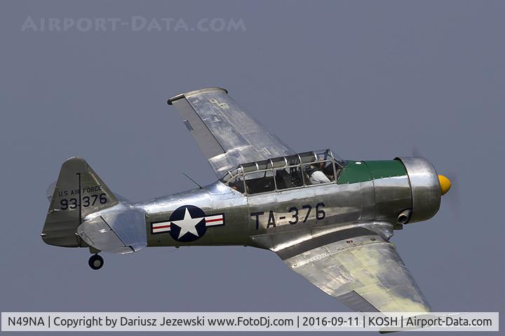 N49NA, 1949 North American T-6G Texan C/N 168-490, North American T-6G Texan  C/N 168-490, N49NA