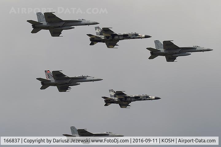 166837, Boeing F/A-18E Super Hornet C/N E156, F/A-18E Super Hornet 166837 AB-407 from VFA-81 