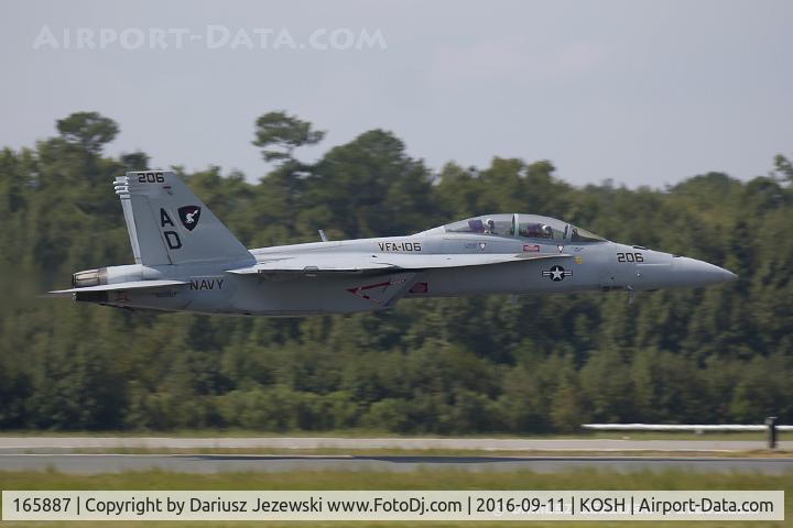 165887, Boeing F/A-18F Super Hornet C/N F047, F/A-18F Super Hornet 165887 AD-206 from VFA-106 