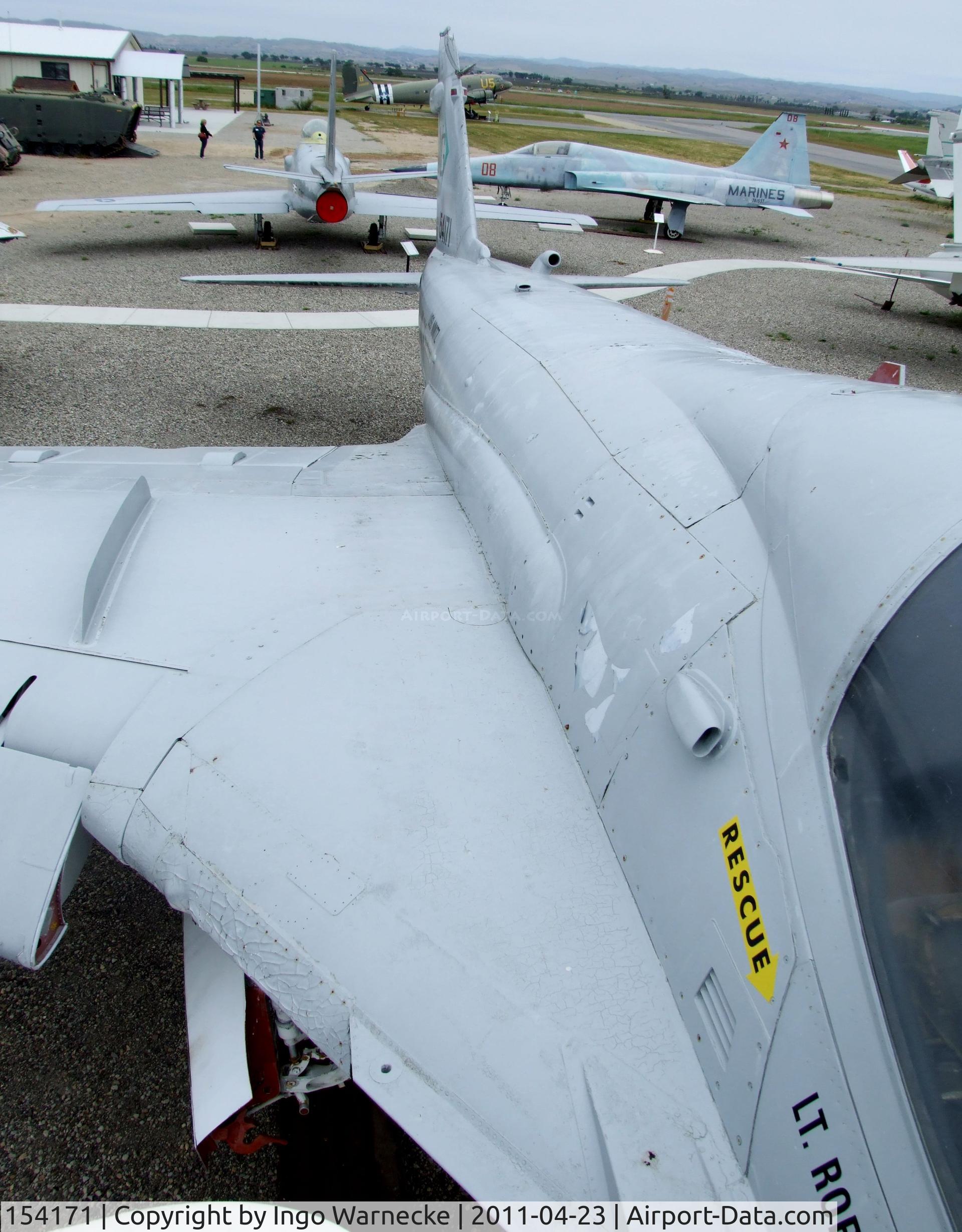 154171, Grumman A-6E Intruder C/N I-306, Grumman A-6E Intruder at the Estrella Warbirds Museum, Paso Robles CA