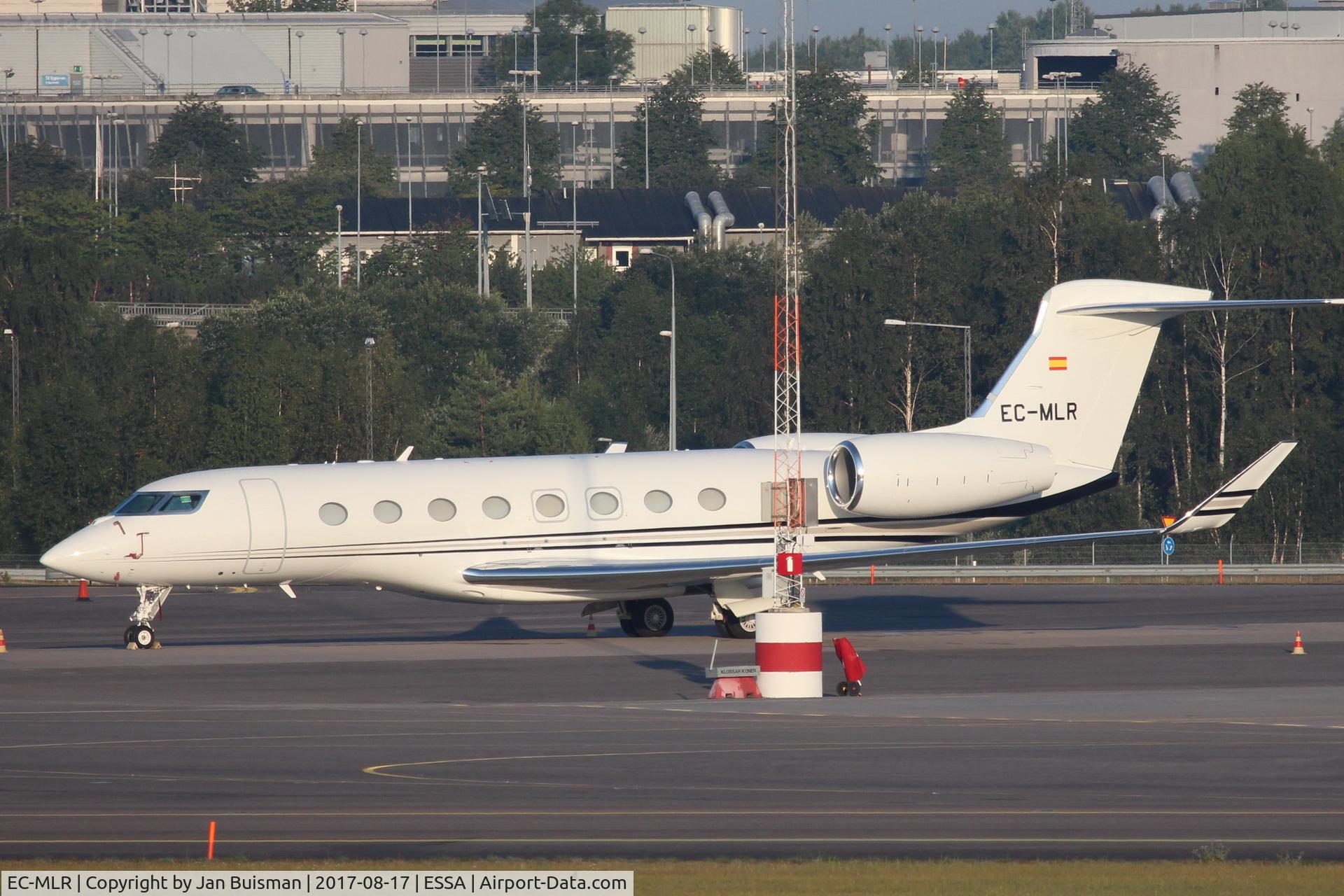 EC-MLR, 2016 Gulfstream Aerospace G650 (G-VI) C/N 6184, TAG Aviation Spain