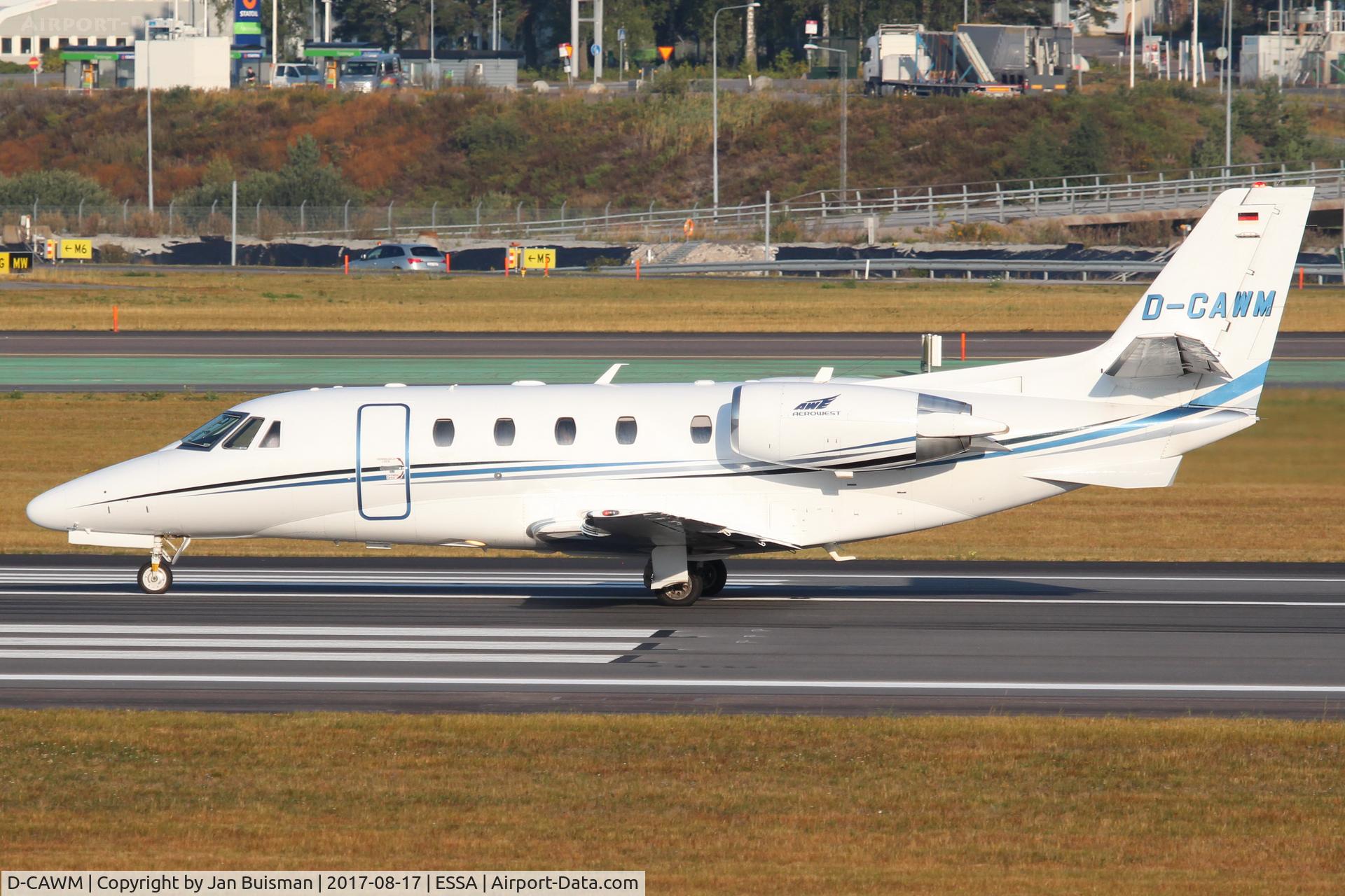 D-CAWM, 2008 Cessna 560 Citation XLS+ C/N 560-6002, Aerowest