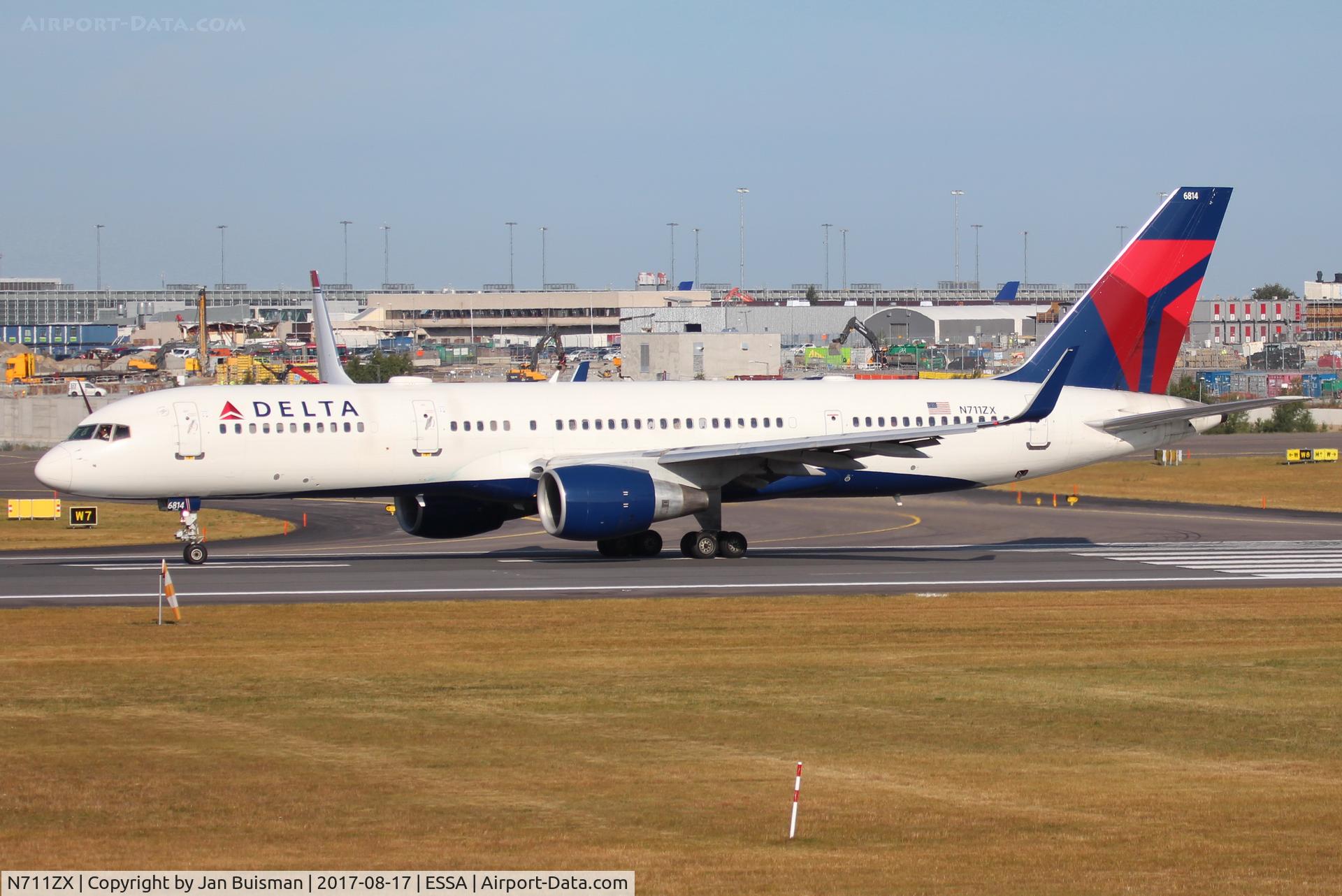 N711ZX, 1997 Boeing 757-231 C/N 28481, Delta