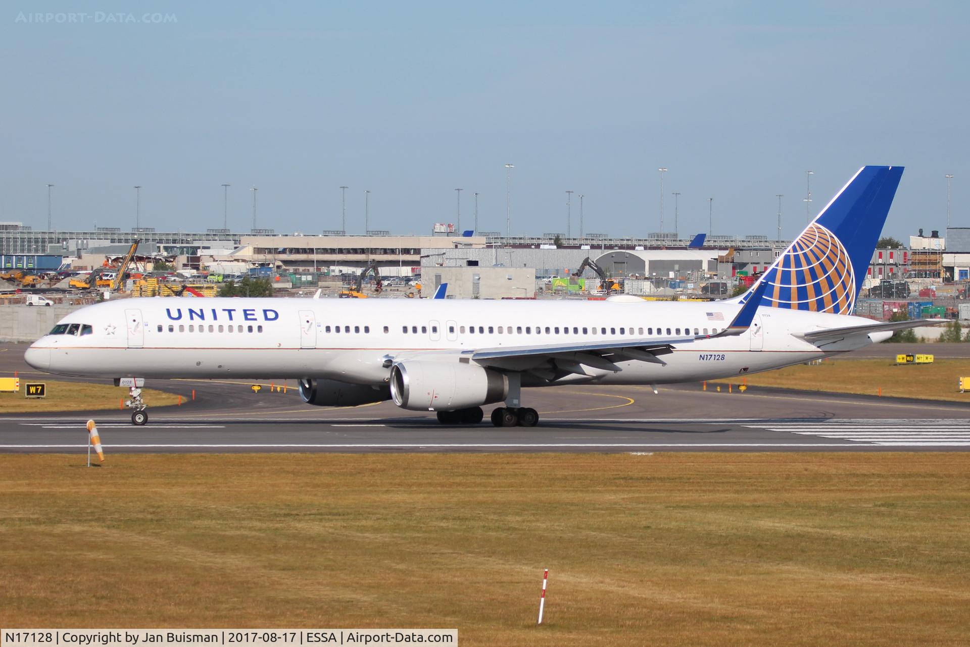 N17128, 1998 Boeing 757-224 C/N 27567, United