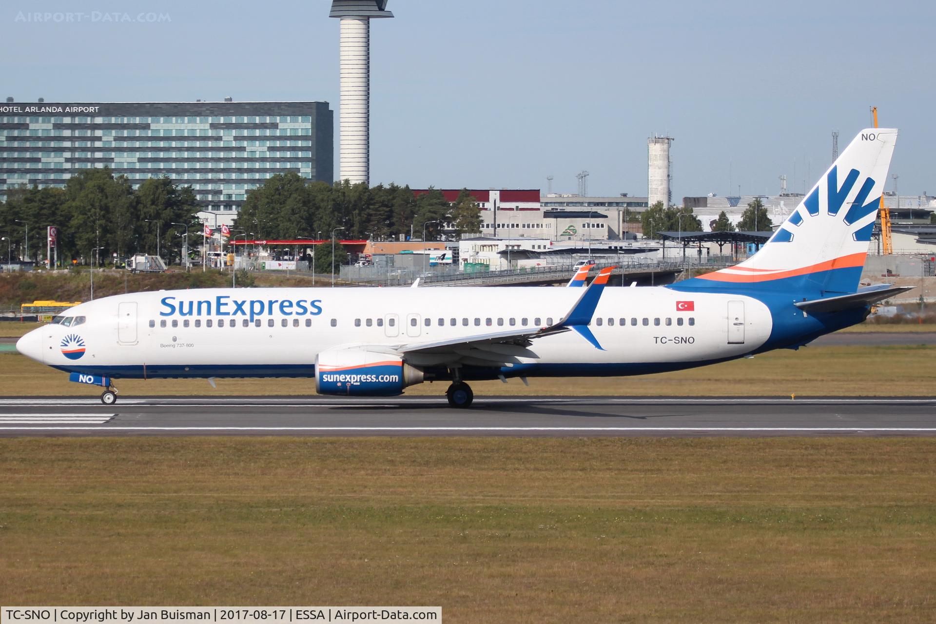 TC-SNO, 2010 Boeing 737-8HC C/N 40776, SunExpress