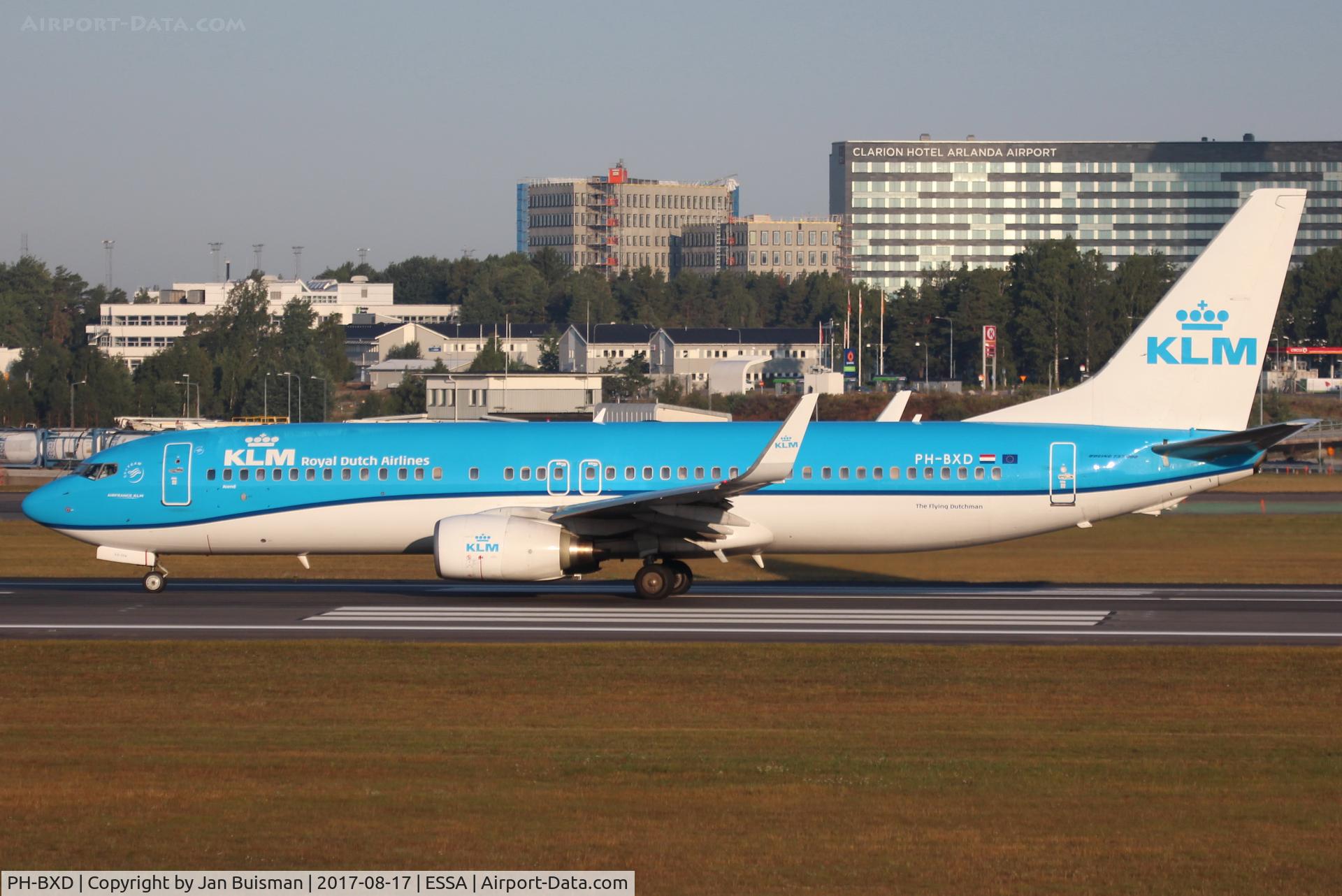 PH-BXD, 1999 Boeing 737-8K2 C/N 29134, KLM