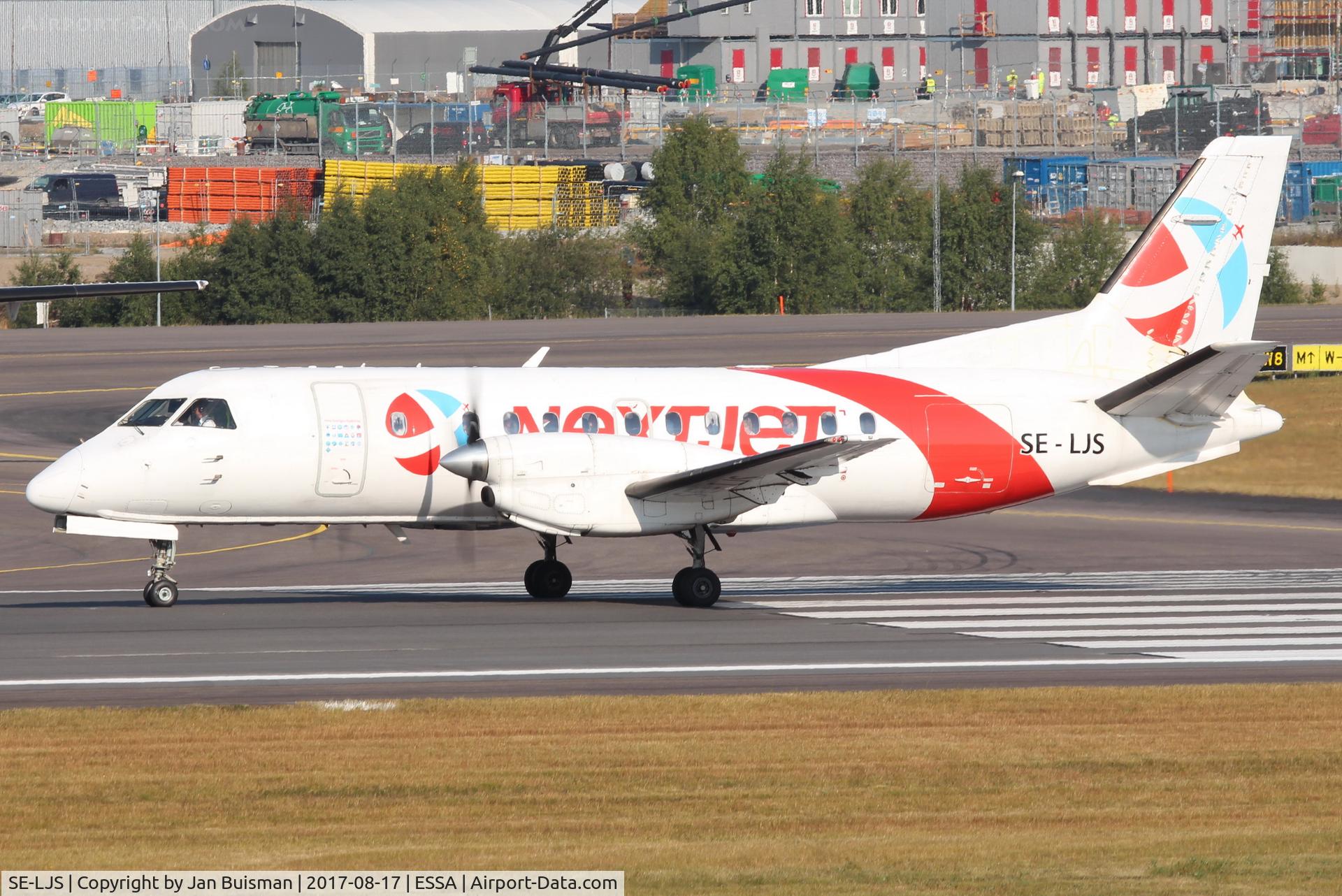SE-LJS, 1990 Saab 340B C/N 340B-215, Nextjet