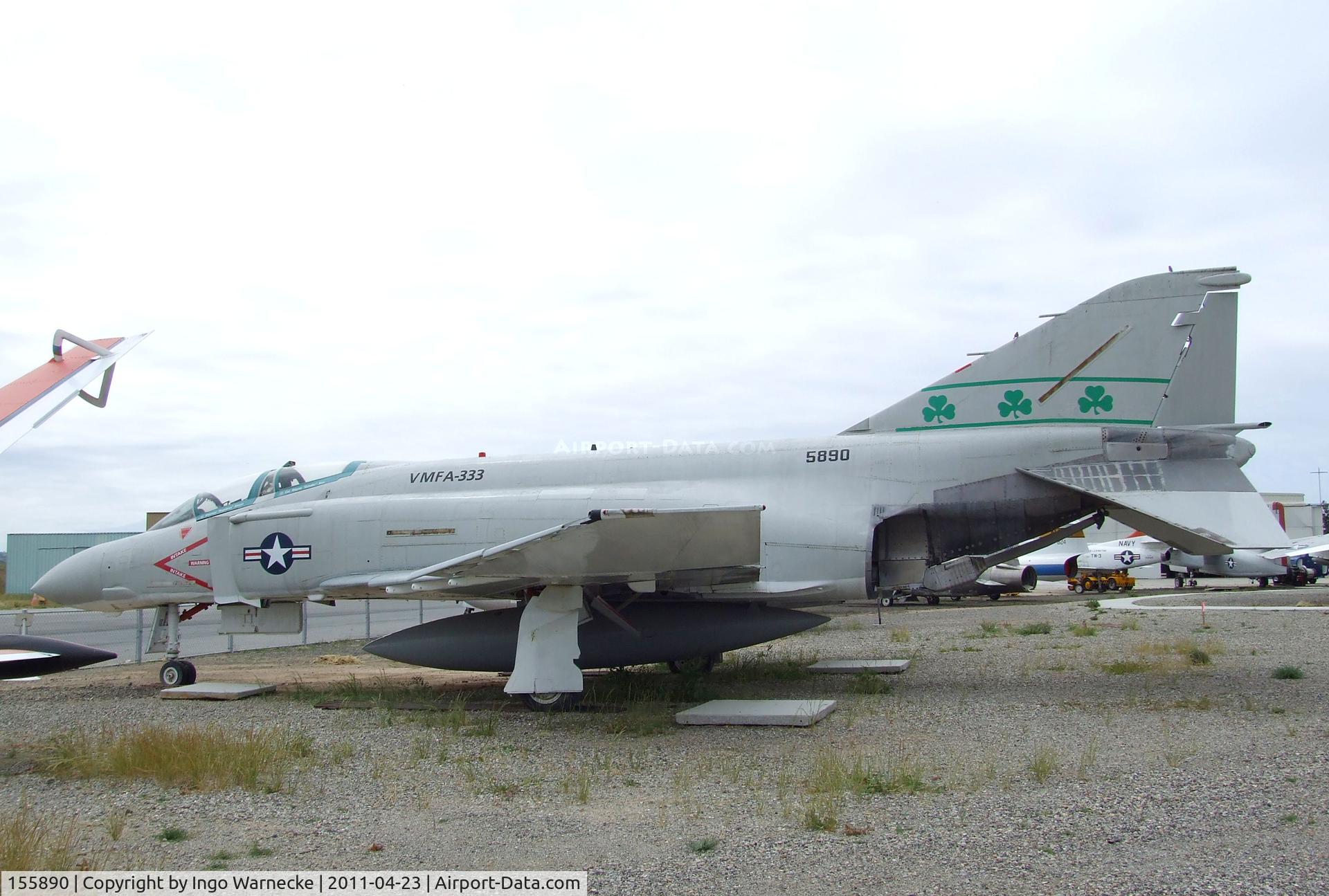 155890, McDonnell F-4J Phantom II C/N 3520, McDonnell Douglas F-4J Phantom II at the Estrella Warbirds Museum, Paso Robles CA