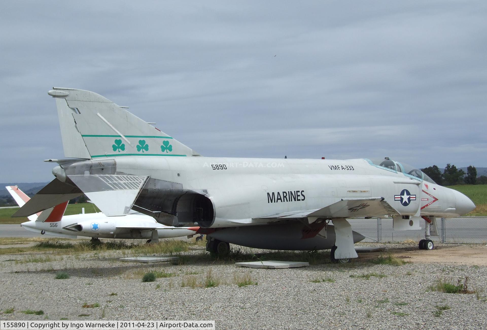 155890, McDonnell F-4J Phantom II C/N 3520, McDonnell Douglas F-4J Phantom II at the Estrella Warbirds Museum, Paso Robles CA