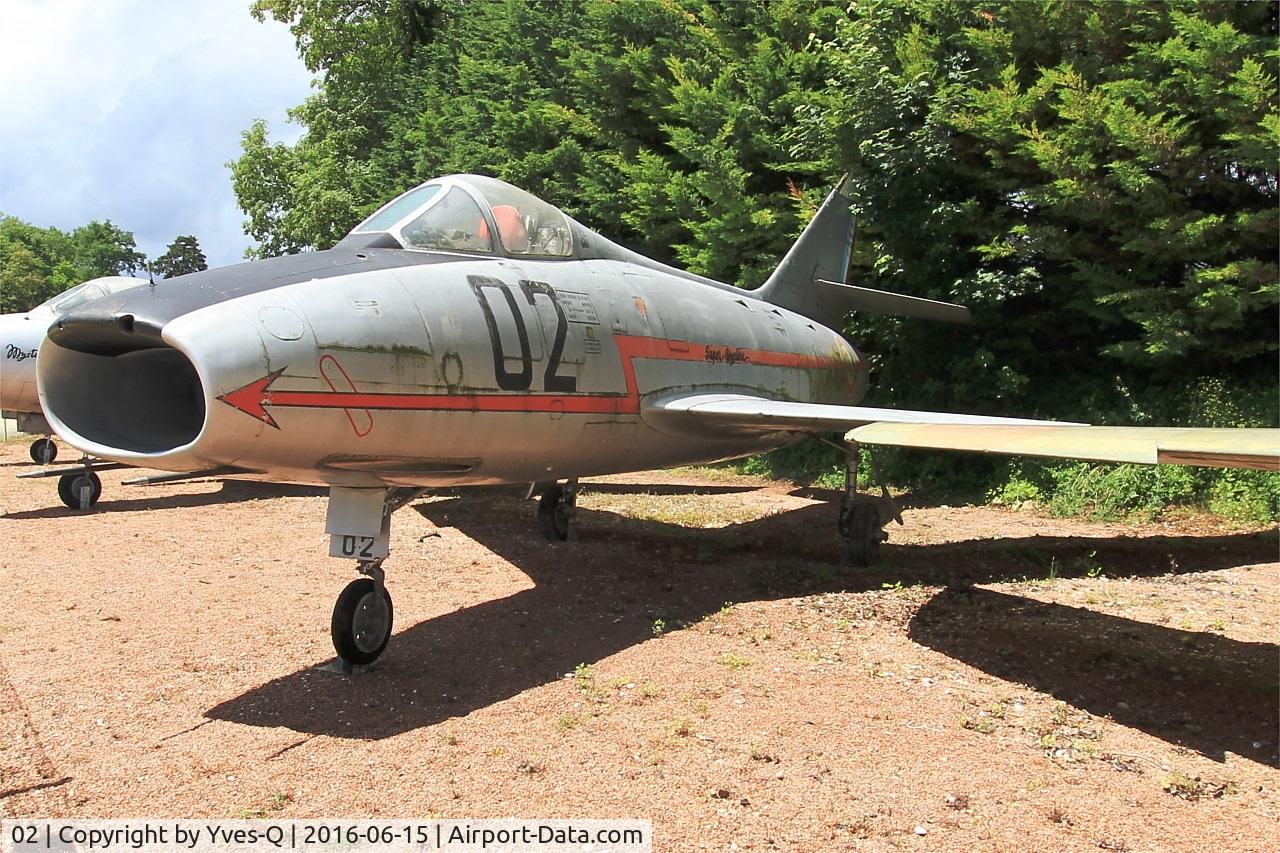 02, Dassault Super Mystere B.2 C/N 02, Dassault Super Mystere B.2, Preserved at Savigny-Les Beaune Museum