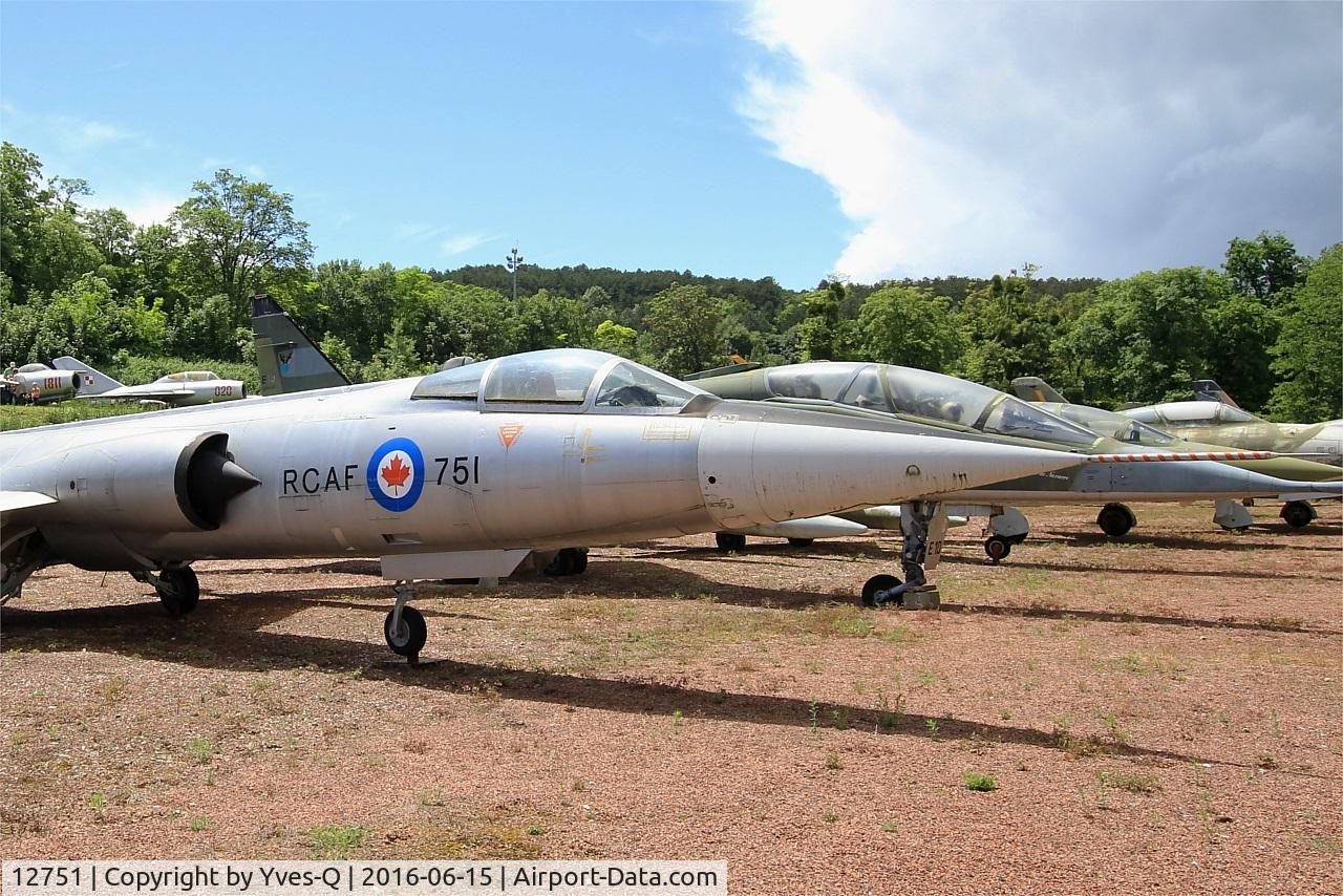 12751, Canadair CF-104 Starfighter C/N 683A-1099, Canadair CF-104 Starfighter, Preserved at Savigny-Les Beaune Museum