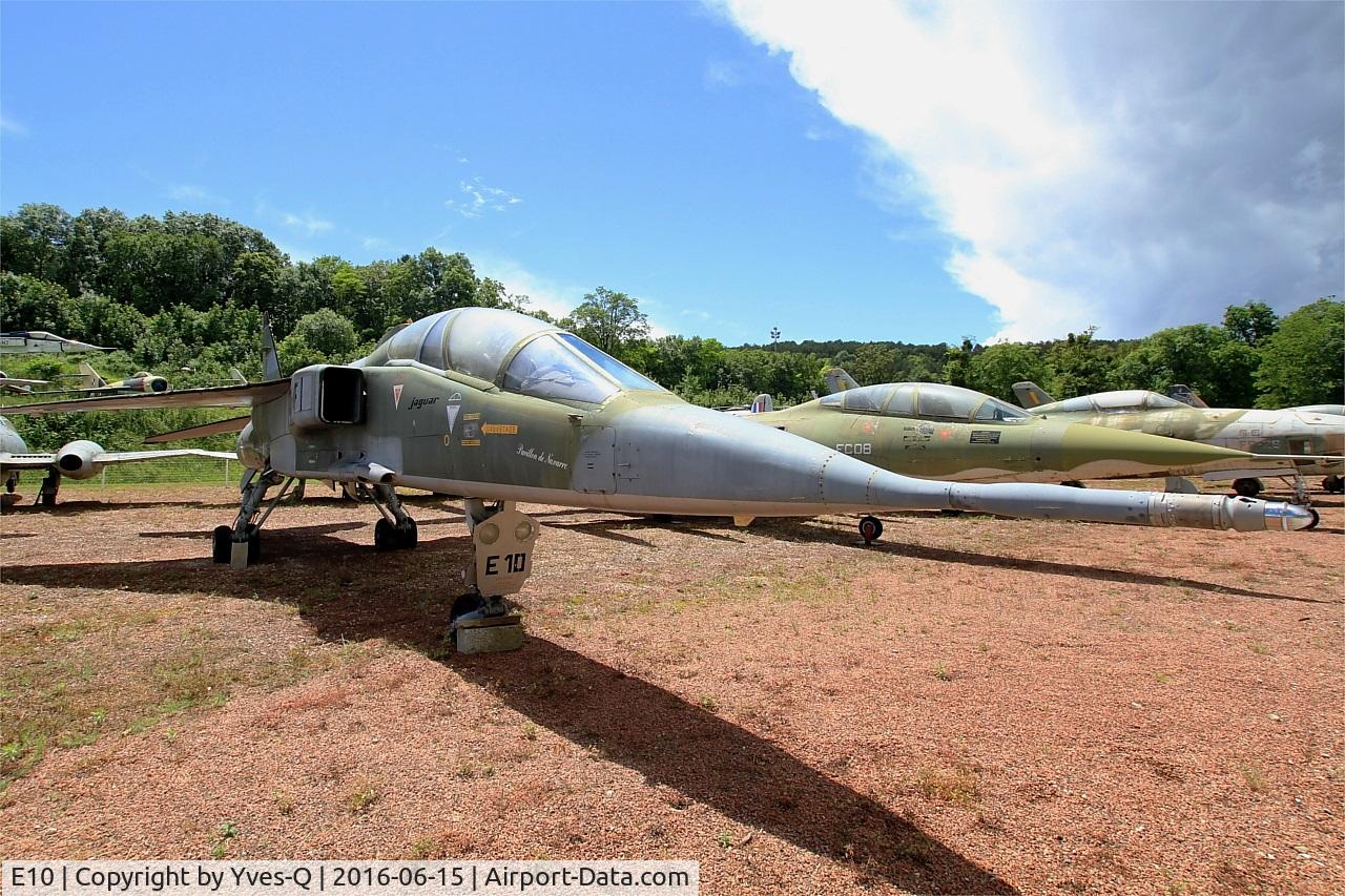 E10, Sepecat Jaguar E C/N E10, Sepecat Jaguar E, Preserved at Savigny-Les Beaune Museum