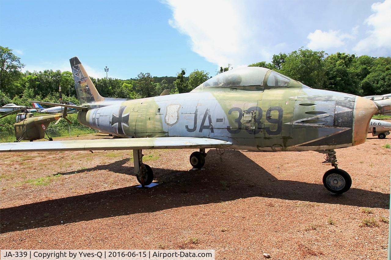 JA-339, Canadair CL-13B Sabre 6 C/N S6-1651, Canadair CL-13B Sabre 6, Preserved at Savigny-Les Beaune Museum